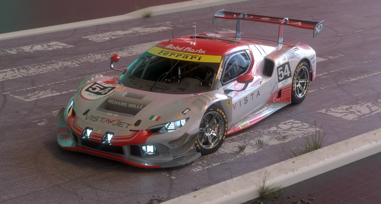 GT3 street, rendered in Shuaa