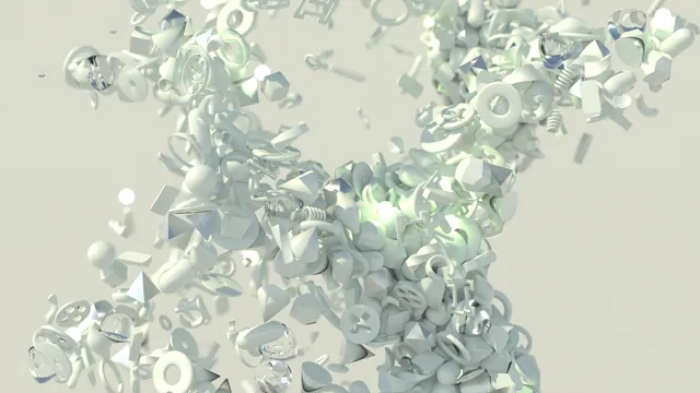Particles, rendered in Shuaa